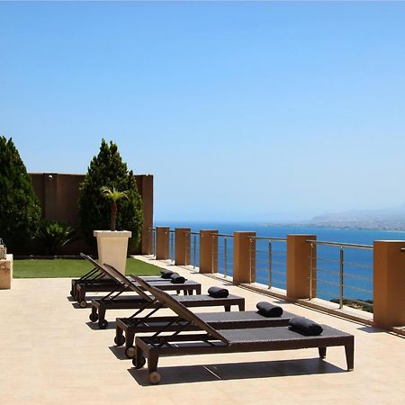 Superb Villa Yiorgos - Heated Pool w Jacuzzi - Seaview Heraclión Exterior foto